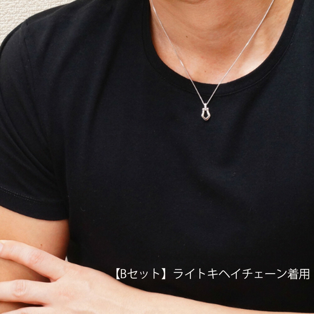 18金 メンズ ネックレス K18 レディース ダイヤモンド ホワイト