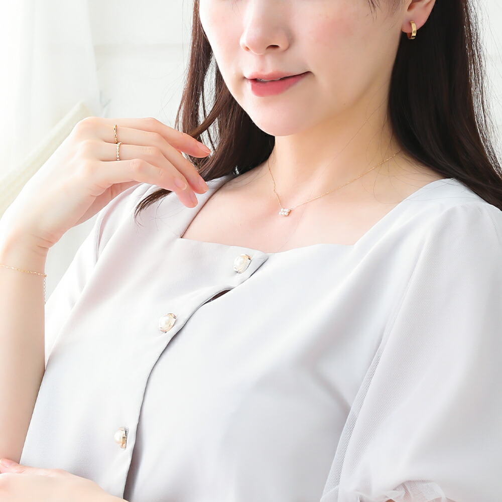 18金 指輪 18K イエローゴールド 「Tirana Dress リング」[K18 可愛い