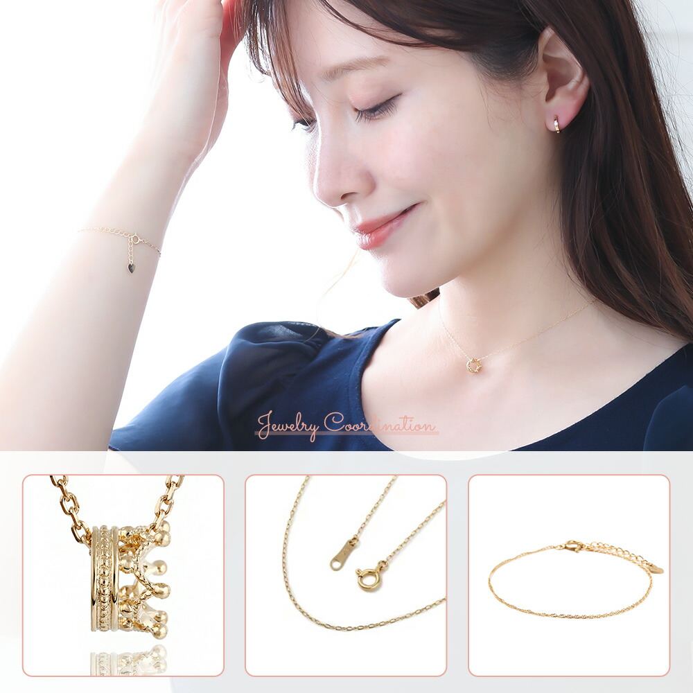 18金 レディース ピアス フープ ダイヤモンド 18k イエローゴールド