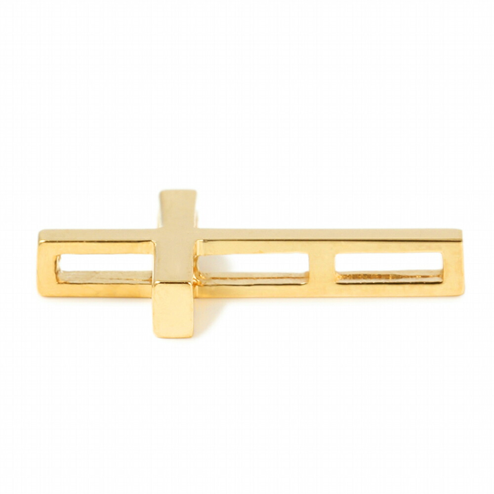 18金 メンズ ネックレス 18k イエローゴールド ベイビー フローティング クロス ペンダント キヘイ チェーン【Bセット】※長さ40cm.45cm.50cm[K18 YG 十字架] |  | 06