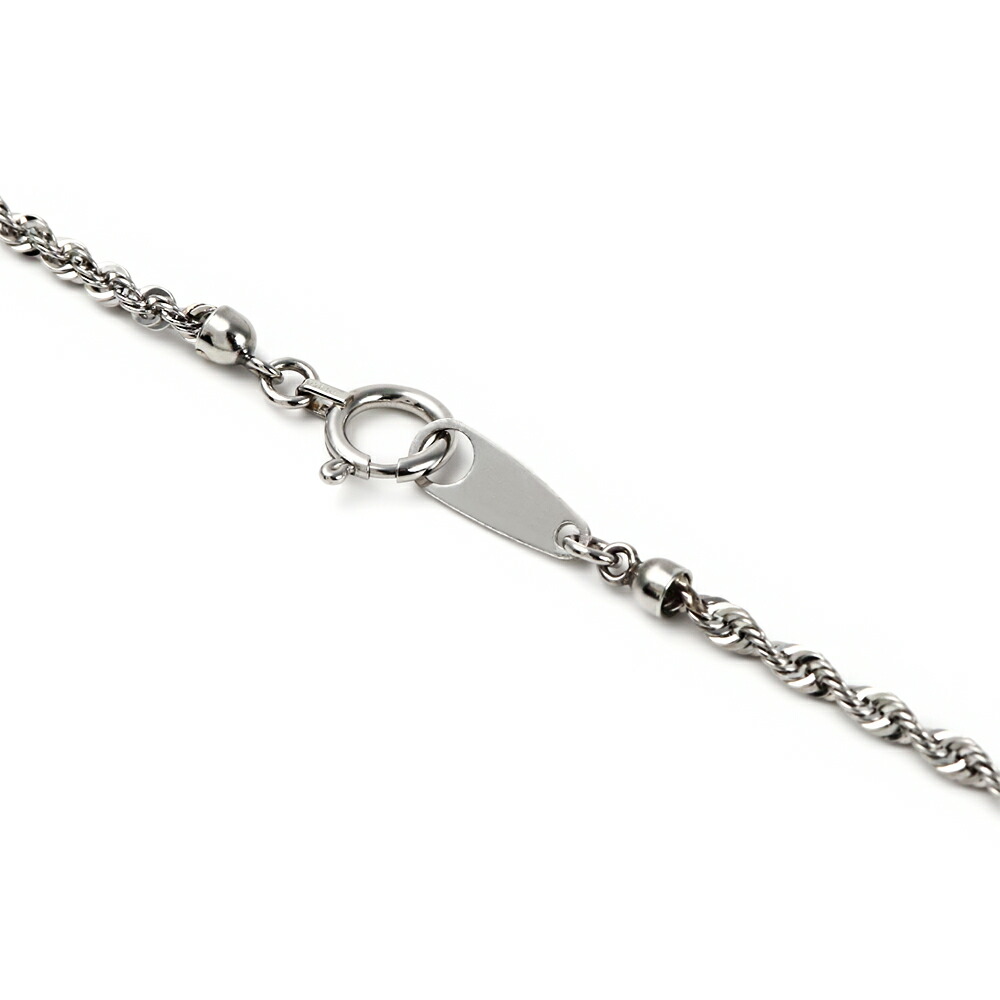 プラチナ メンズ ネックレス レディース pt850 パイプ ロープチェーン