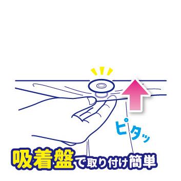日本製 脱臭付き冷蔵庫カーテン クリアブルー SV-6865(KKS-506865)/省エネ 節電/｜value｜06