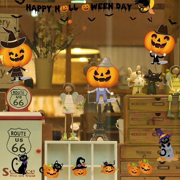 ウォールステッカー ハロウィン 窓 子供部屋 ...の詳細画像1