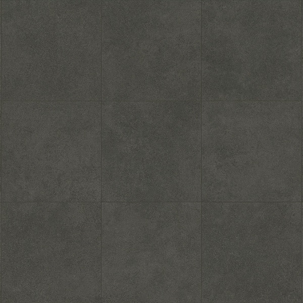 クッションフロア タイル柄 床材 黒 トイレ 洗面所 キッチン 北欧 おしゃれ 床 シート 台所 玄関 土間 インテリア リビング 高級感 傷隠し 汚れ隠し 簡単 手軽 | サンゲツ