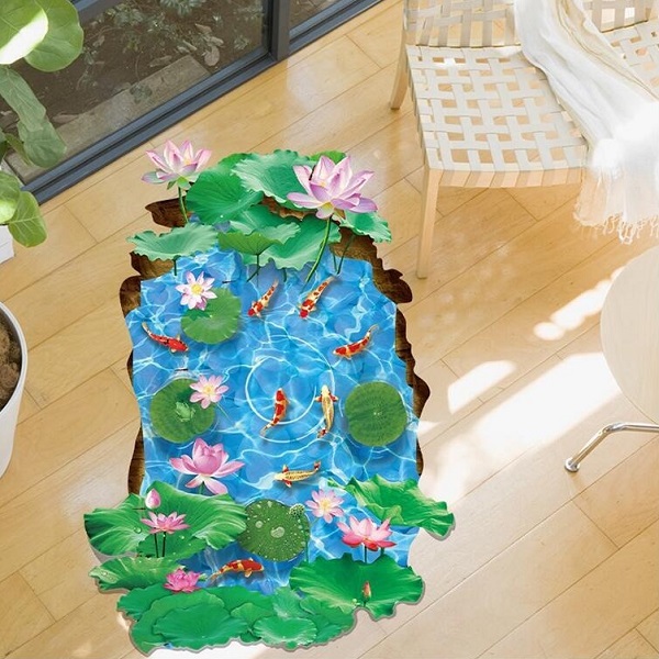 「癒しの花守（はなもり）」　テクスチャーアート　花　人魚　海　インテリア　壁掛け Amazon.co.jp: 絵画 ほっそりと咲く蓮の水墨画インテリア 絵画