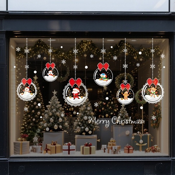ウォールステッカー クリスマス サンタ クリス...の詳細画像1