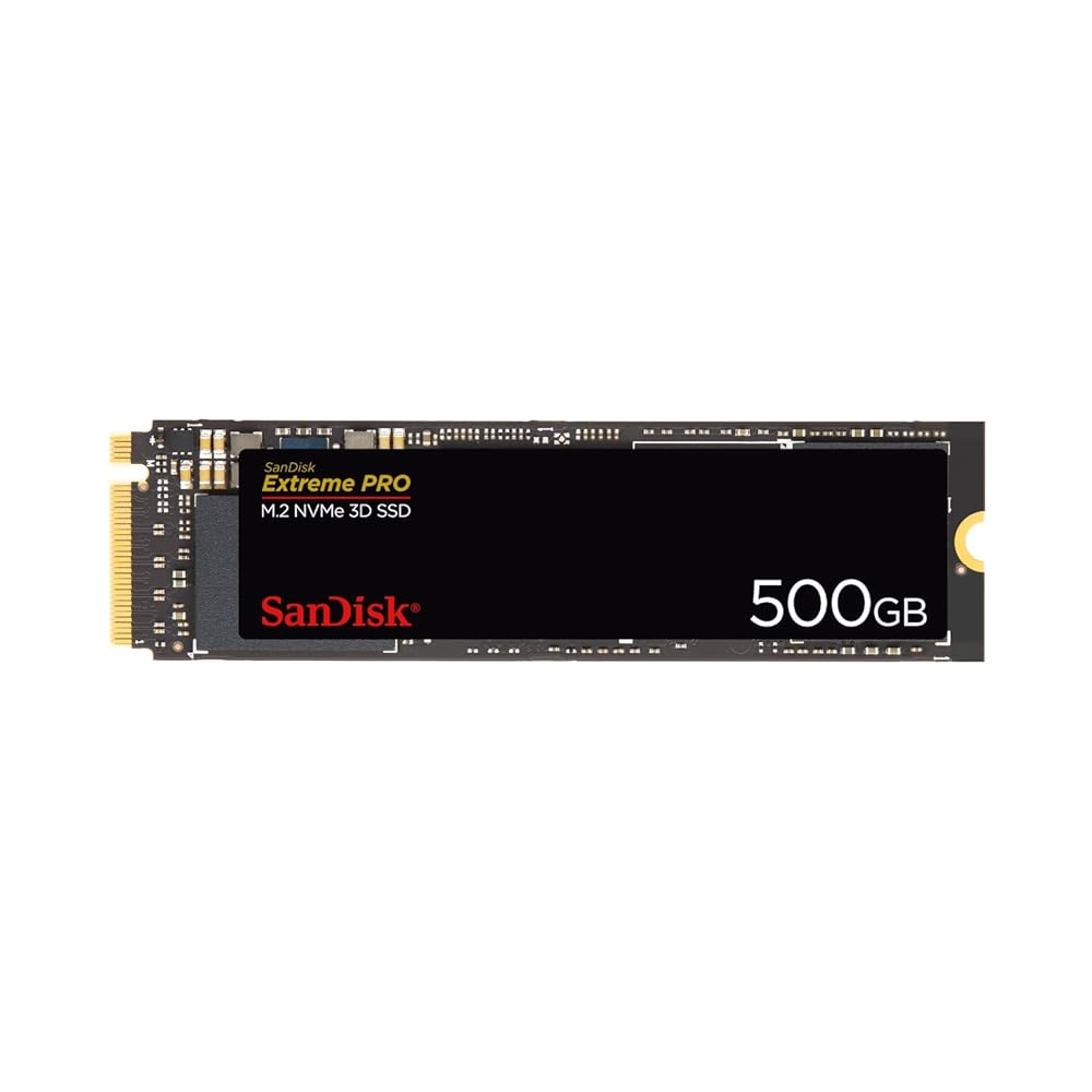 SanDisk 内蔵SSD M.2-2280 / 500GB SSD Extreme Pro PCIe Gen3 NVMe 5