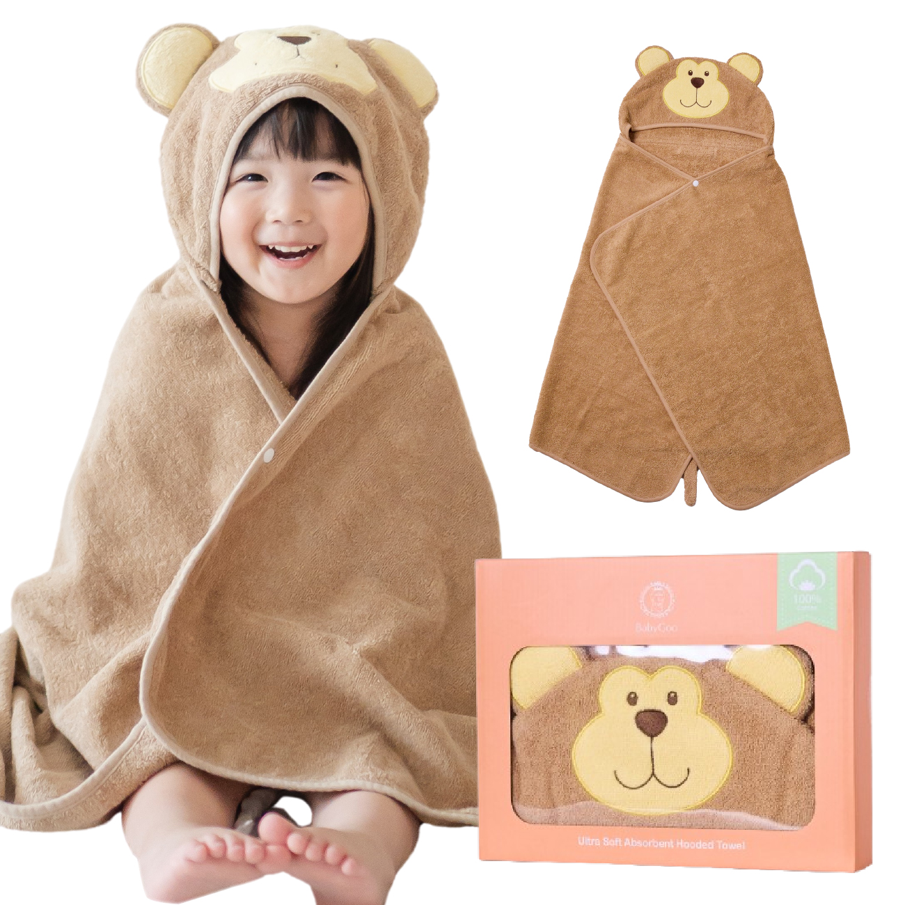 ベビーバスローブ バスタオル フード付き ベビー 男の子 バスポンチョ バスローブ 女の子 出産祝い キッズ プール ポンチョ 赤ちゃん ワンオペ |  | 06