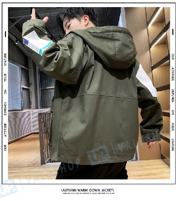 薄手ジャケット スタジャン メンズ ジャケット 秋服 おしゃれ シンプル ブルゾン 人気ジャケット ジャンパー アウター 公式