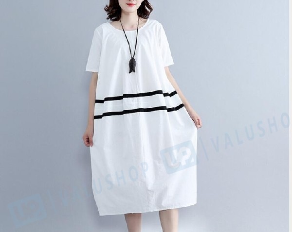 ワンピース 膝丈 レディース 大きいサイズ 結婚式 森ガール リゾート 半袖 18春夏新作 期間限定お試し価格 リネン