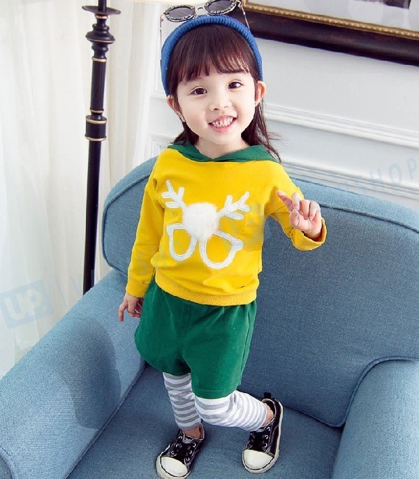韓国子供服 キッズ セット 長袖 可愛い 子供 シンプル 女の子 ストライプ柄パンツ 春 2点セット 秋 セットアップ ふるさと割