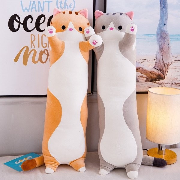 抱き枕 抱きまくら 可愛い 癒し抱き枕 柔らかい ねこ縫い包み もこもこ 添い寝 猫おもちゃ 多機能 横向き寝 洗える デスク 昼寝まくら プレゼント Xiongxiong Valu Shop 通販 Yahoo ショッピング