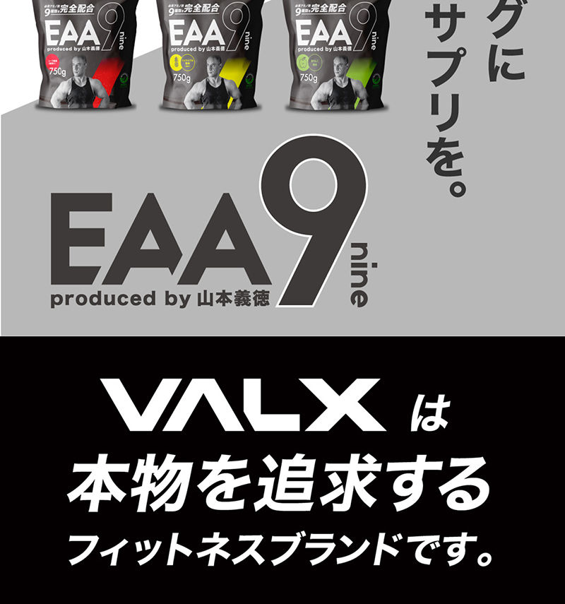 公式】VALX (バルクス) EAA9 山本義徳 プロデュース EAA シトラス風味 
