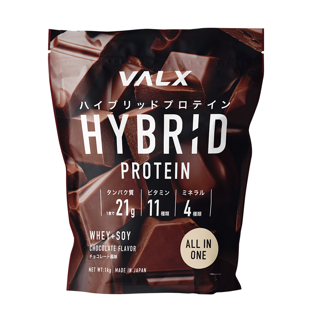 VALX ハイブリッド プロテイン 1kg 選べる2種フレーバー チョコレート