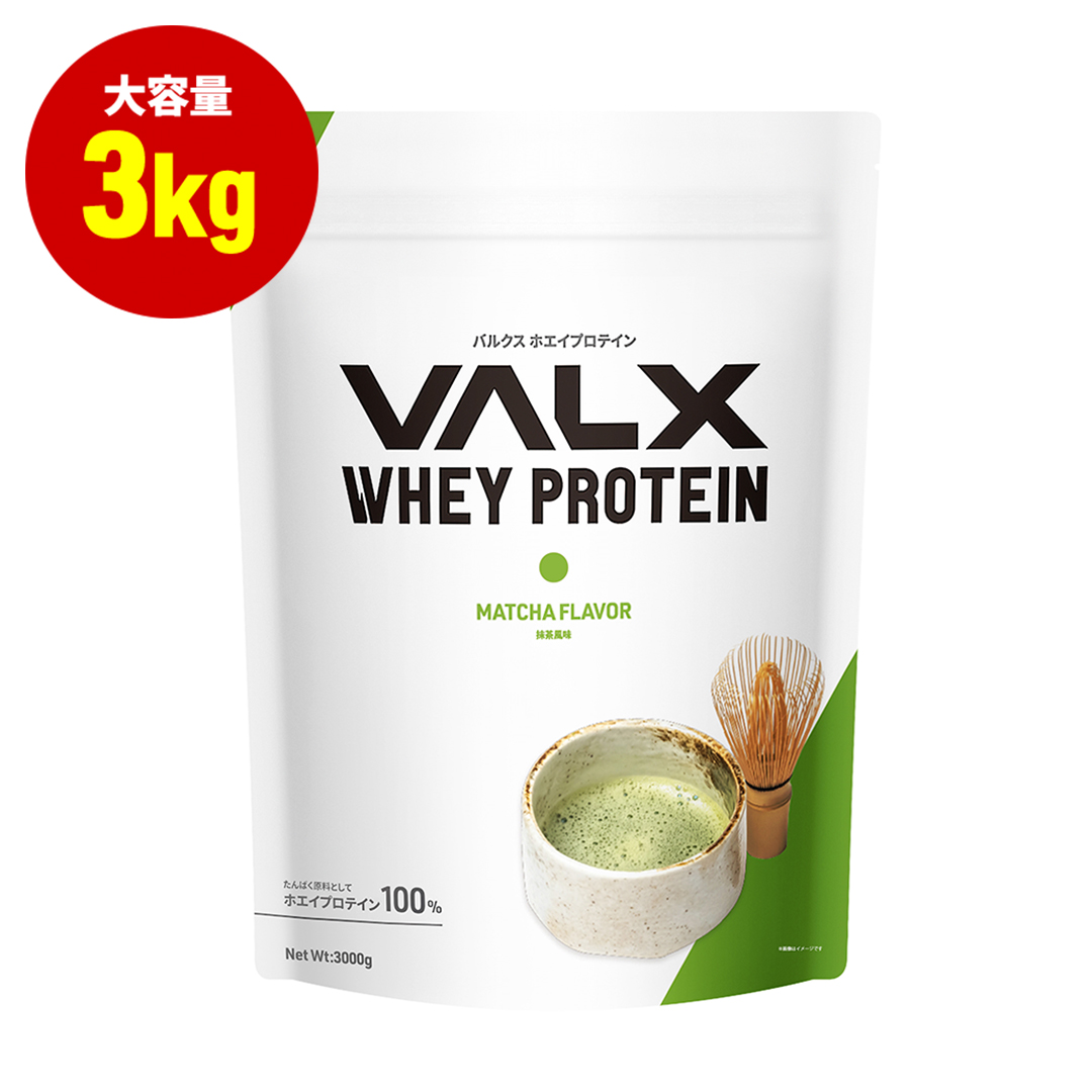 VALX バルクス ホエイプロテイン WPC 大容量 山本義徳 3kg 女性