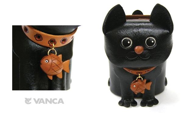 メガネ小物スタンド　くろねこ