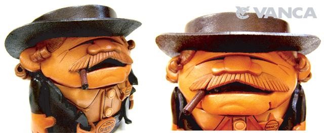 メガネスタンド　保安官