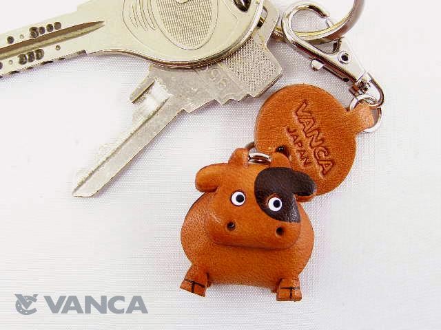 うし 動物キーホルダー バンカクラフト 革物語 VANCA CRAFT レザー