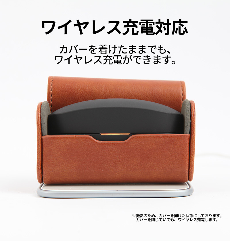 sony wf-1000xm5 wf-1000xm4 PUレザーケース leather フルカバー イヤホン case 革 マグネット 落下防止  ワイヤレス充電対応 おしゃれ シンプル 定形外