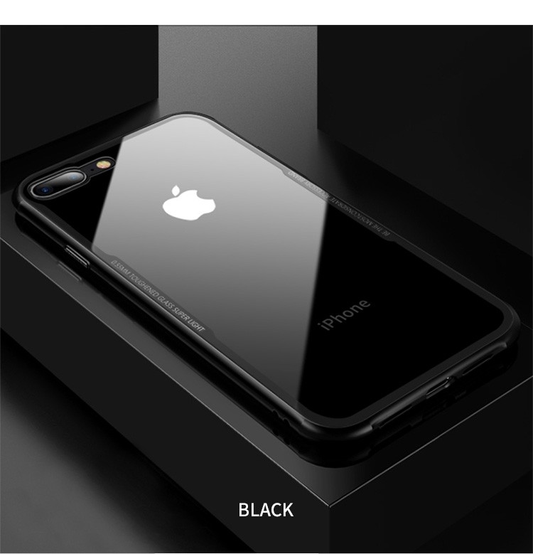 iPhone SE 第2世代/X/8/7/8+/7+/XSMAX/XR 強化ガラスケース TPU