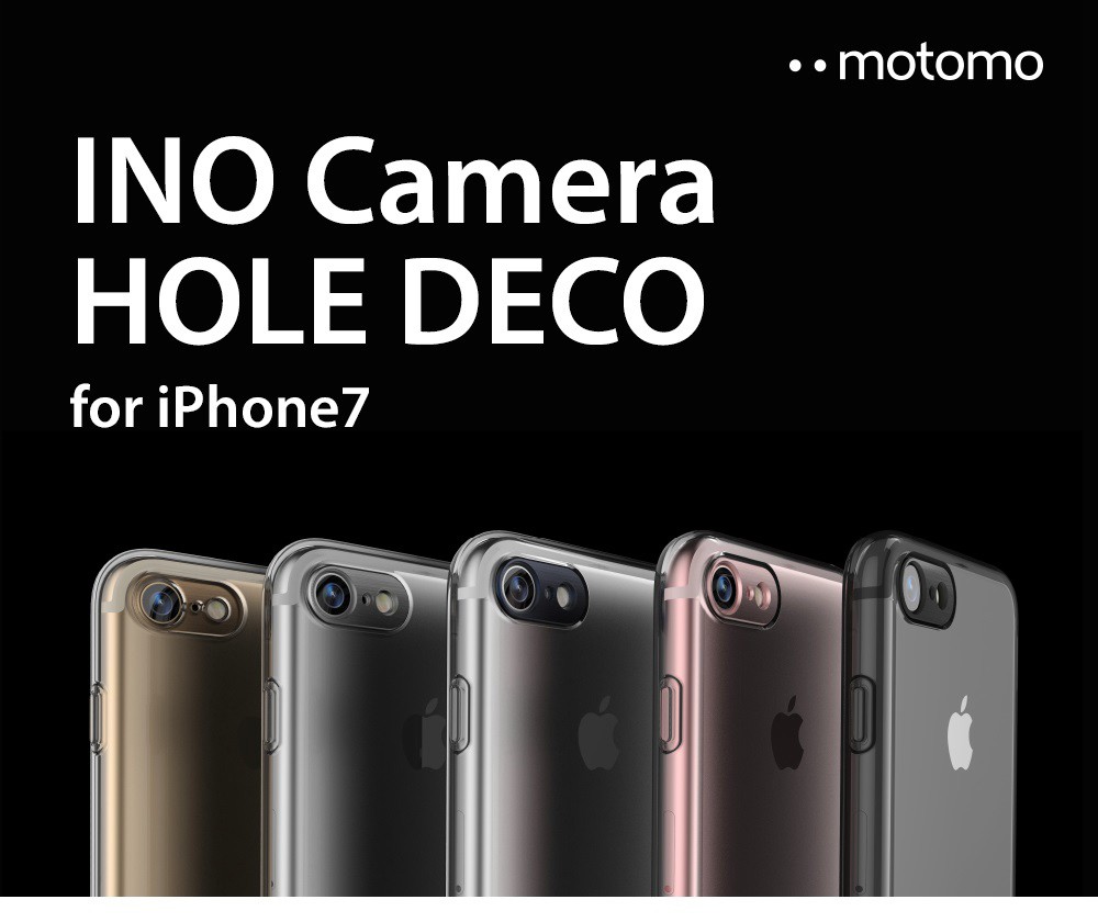 iPhone SE 第２世代/8/7 スマホアクセサリー INO Camera Hole 