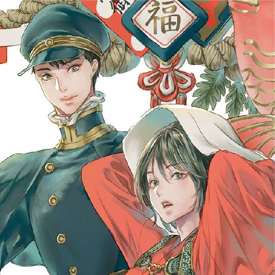 艶漢 Freshウィングス展 アクリルスタンド 詩郎 缶バッジ 安里 艶漢」＆ Freshウィングス展 アクリルスタンド（紫：早乙女