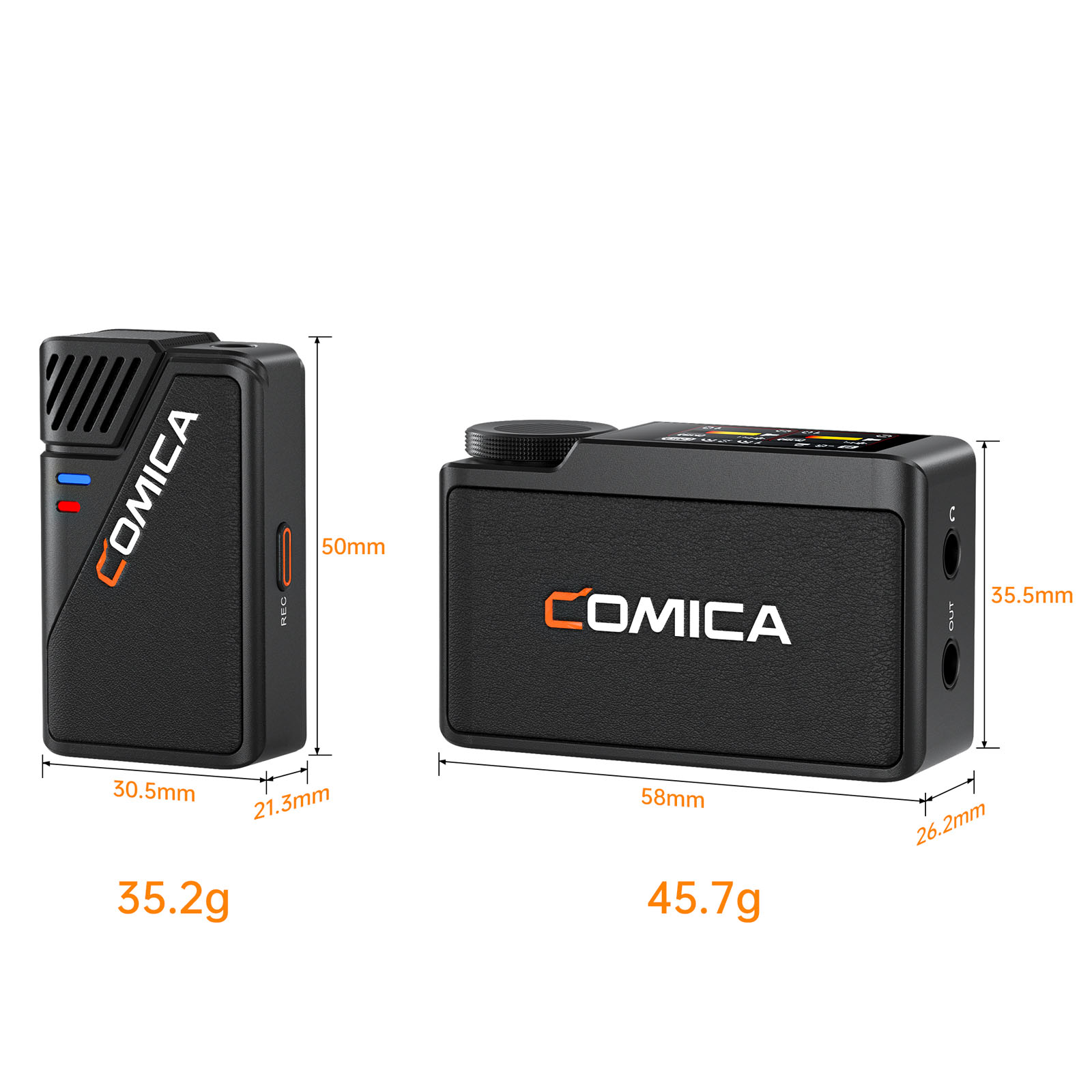 COMICA BooMax ワイヤレスマイク 32bitフロート対応 内部収録 充電