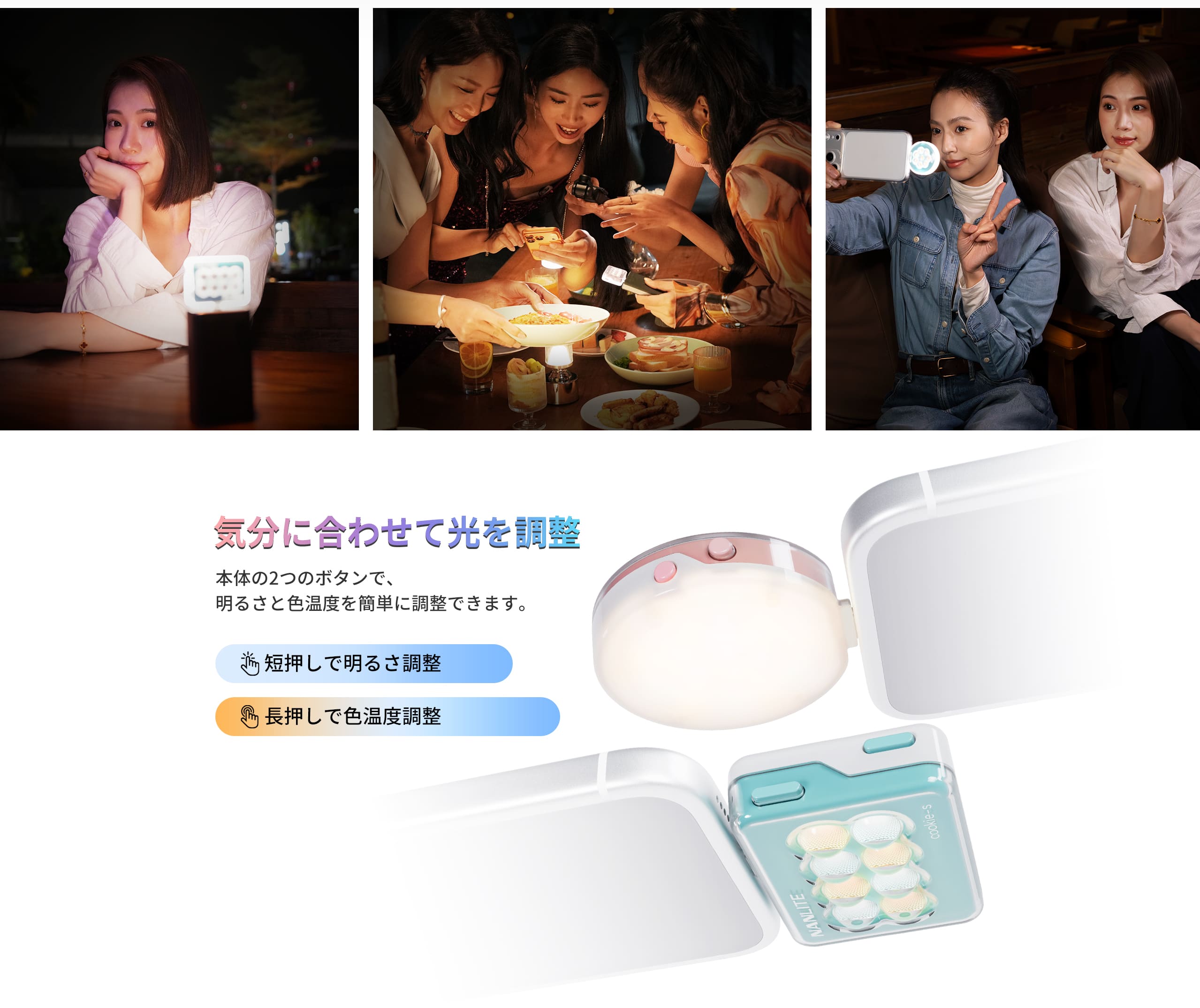 NANLITE cookie LEDミニライト