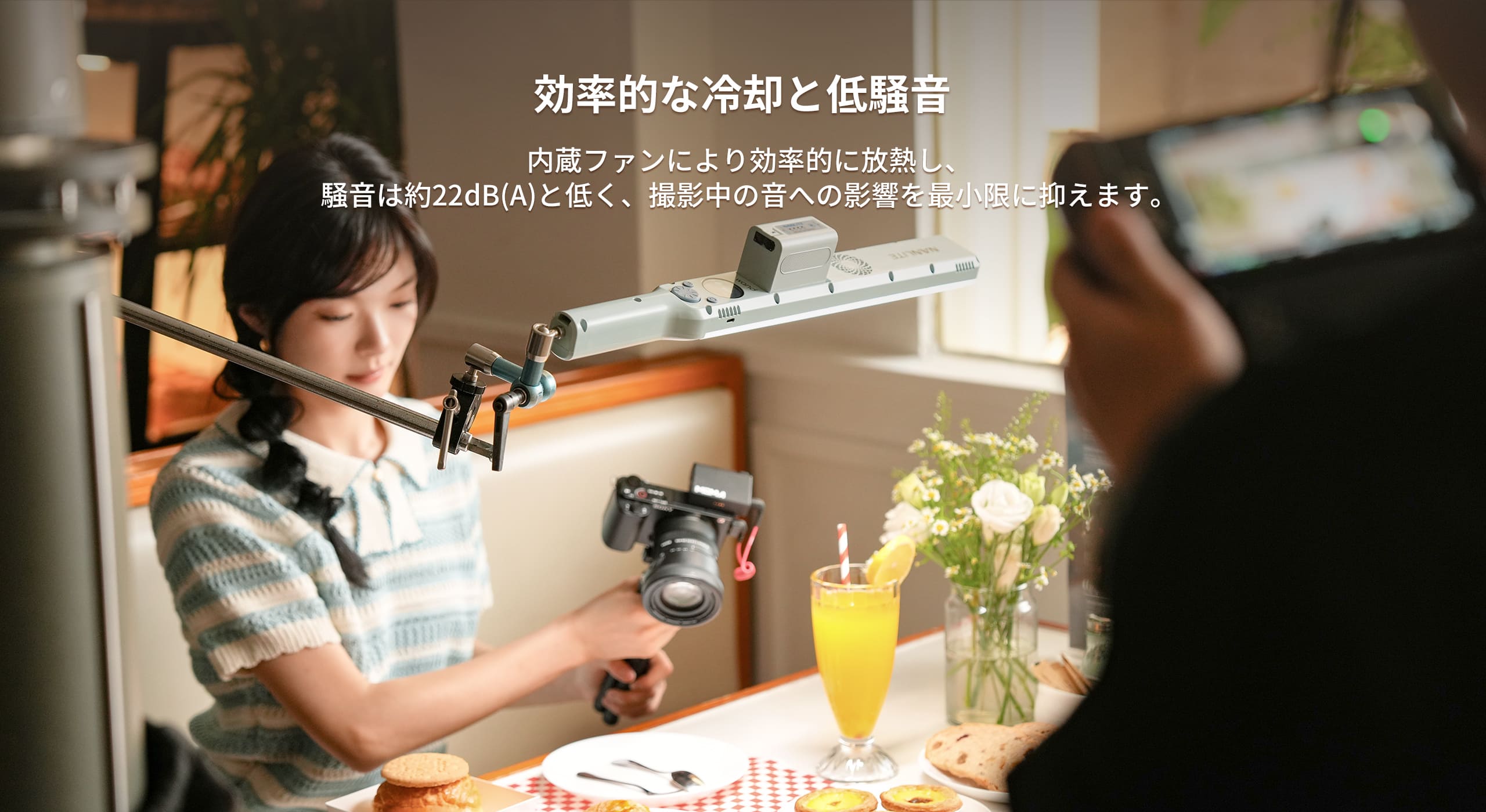 NANLITE wand 撮影用ライト LED チューブライト フルカラー RGBW 色温度2700-7500K 国内正規品