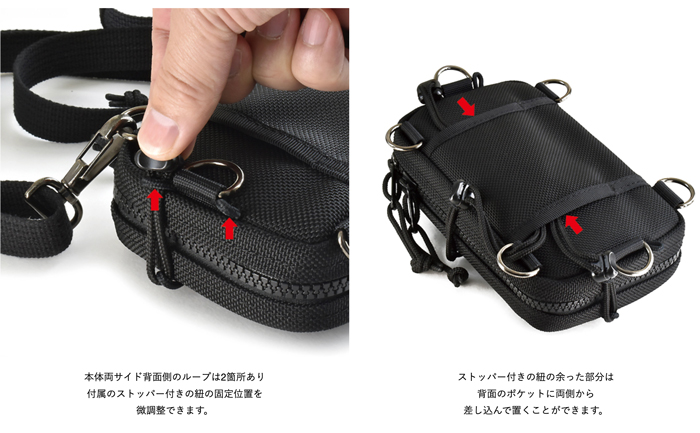 SONYウォークマン NW-ZX707対応 キャリングケース/ファスナー