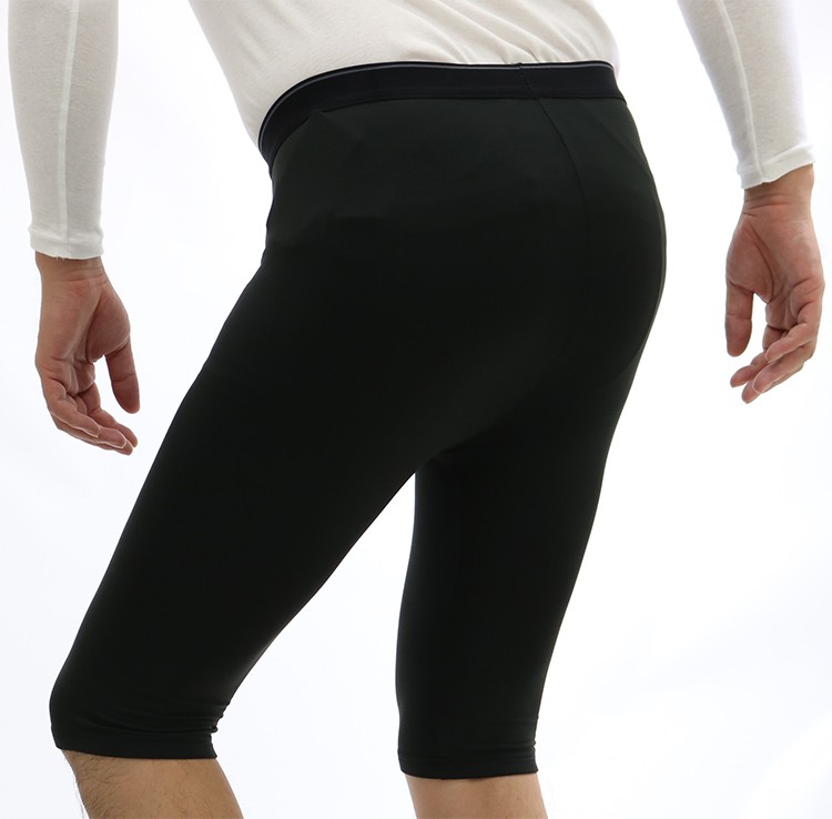 裏起毛 あったか 5分タイツ ロングボクサー 防寒 2WAYストレッチ 無地