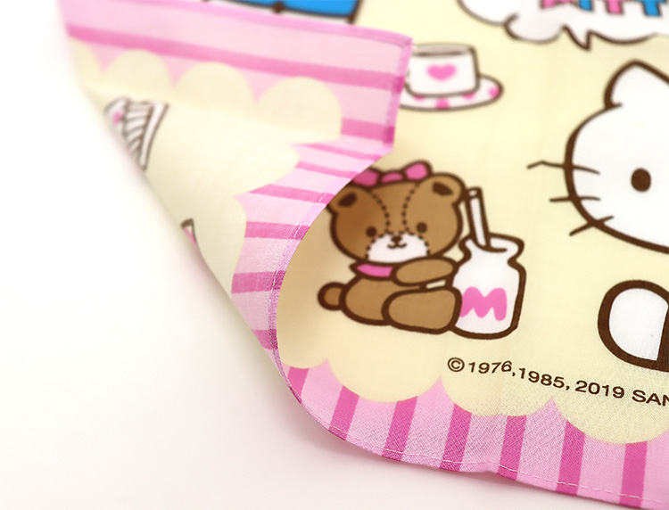ハローキティ 3枚セット 【日本製】キティ ハンカチ 30×30センチ