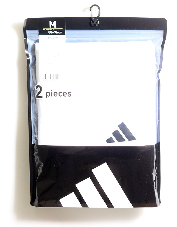 adidas 大人 メンズ 【2枚セット】アディダス tシャツ 綿100
