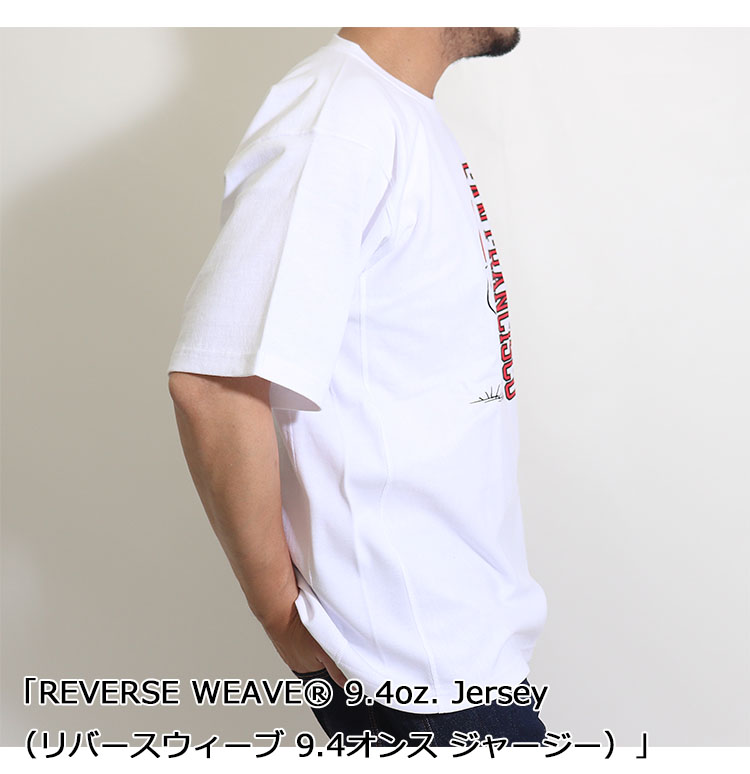 Champion(チャンピオン) リバースウィーブ ｔシャツ 半袖 スヌーピー コラボ キャラクター 父の日ギフト C3-B352 Champion Champion(チャンピオン) リバースウィーブ tシャツ