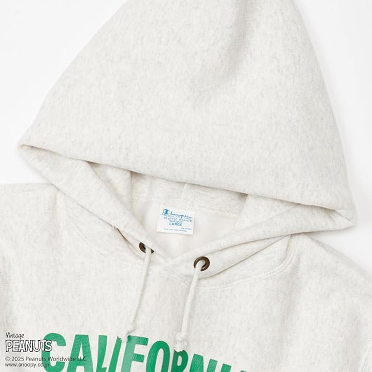 Champion（チャンピオン） スヌーピー リバースウィーブ パーカー 長袖