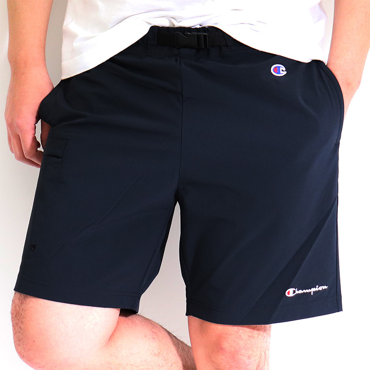 ひなひな champion windandsea ハーフパンツ S Champion 2021春夏新作 チャンピオン ハーフパンツ シャカシャカ