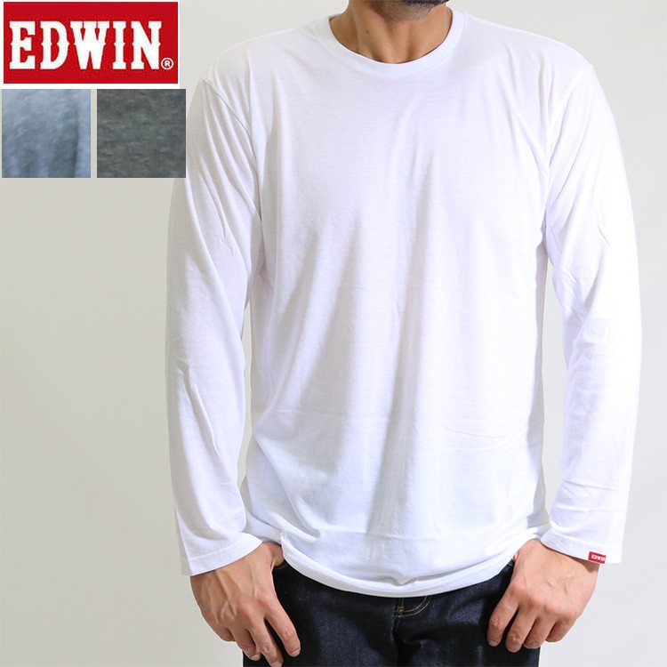 EDWIN エドウィン ロンｔ うすで 長袖ｔシャツ 秋 インナー 長袖 ｔ