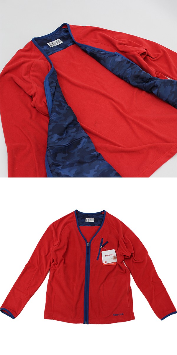 Marmot 送料無料) Marmot(マーモット)Velour Fleece Cardigan Marmot 送料無料) Marmot(マーモット)Velour Fleece Cardigan