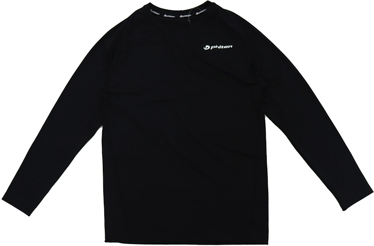 phiten(ファイテン) メンズ インナー シャツ 長袖 丸首 tシャツ