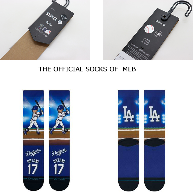 STANCE 山本由伸　ダルビッシュ 大谷翔平　ソックス　Lサイズ 6足セット shotimea.jpg