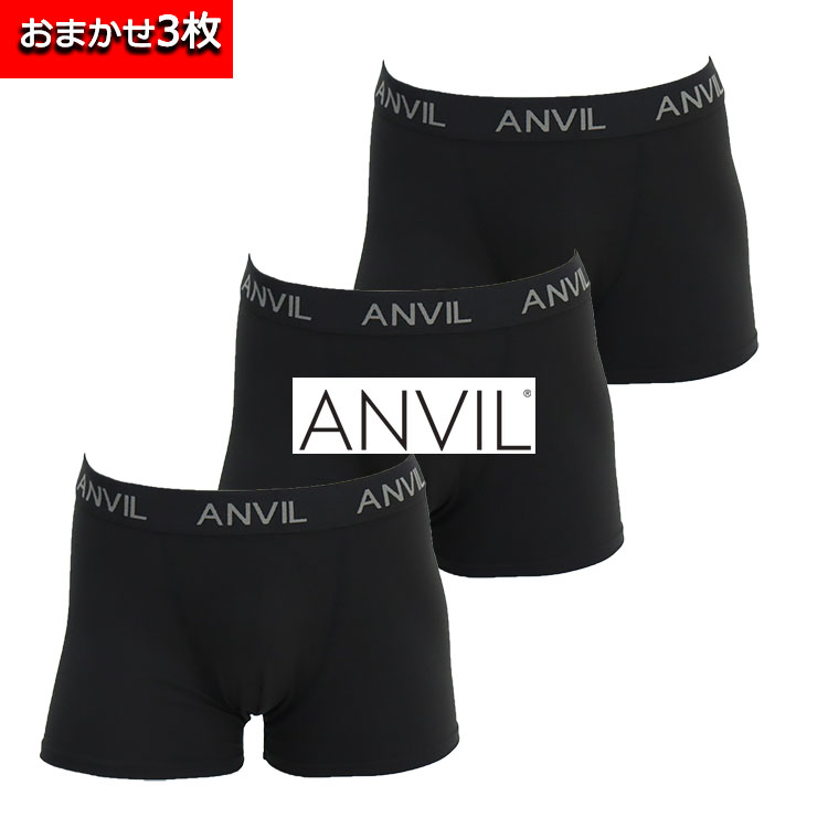 Hanes（ヘインズ） 【おまかせ 3枚セット】anvil アンビルポリエステル