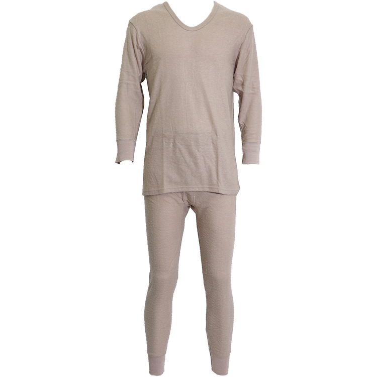 冬【ウール 入り】両起毛 肌着 下着 上下セット メンズ インナー