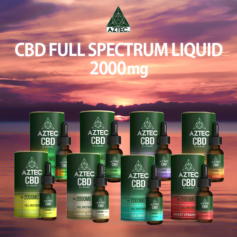 CBD リキッド AZTEC アステカ E-LIQUID FULL SPECTRUM フル