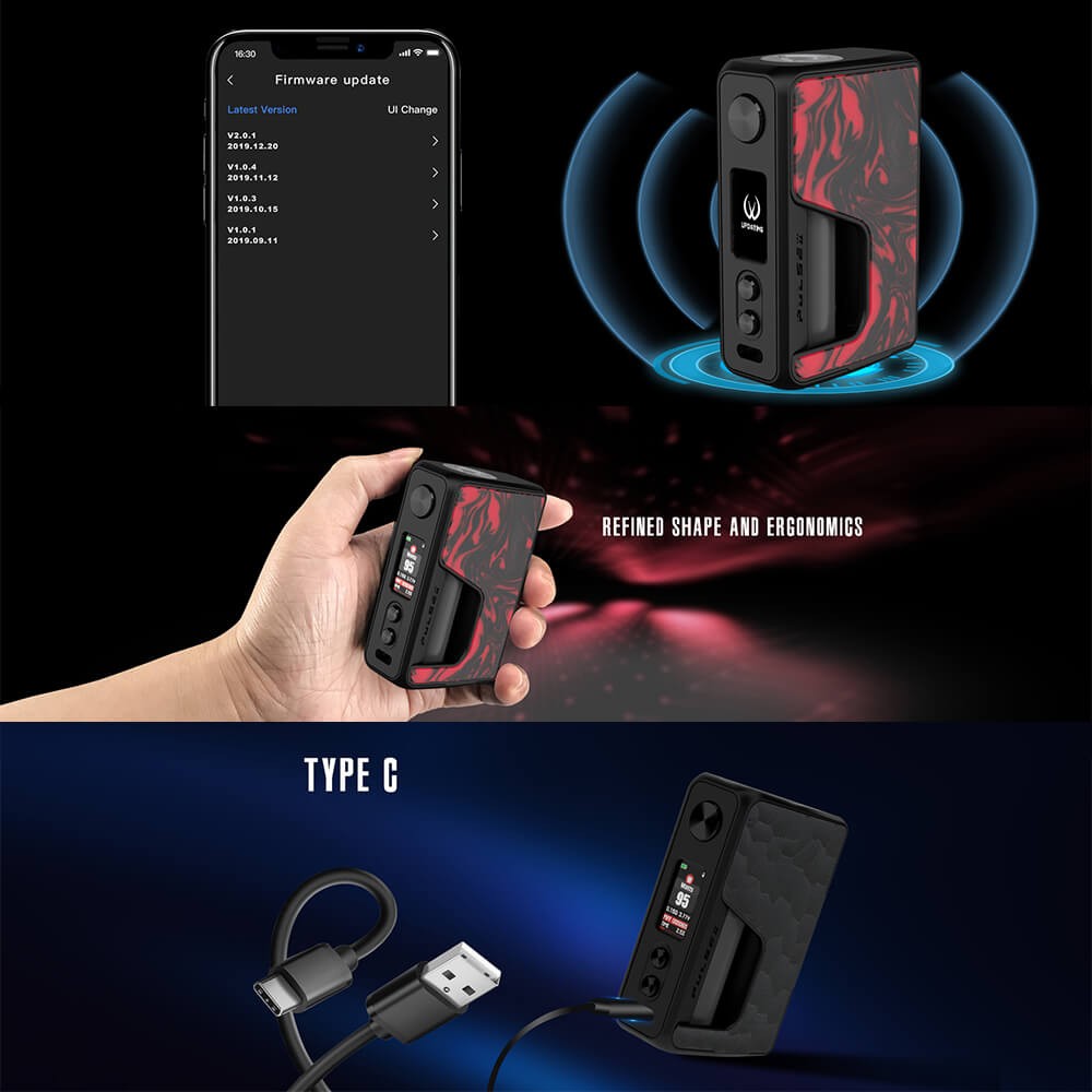 送料無料 あすつく ) VANDYVAPE PULSE V2 BOX MOD 電子タバコ VAPE 