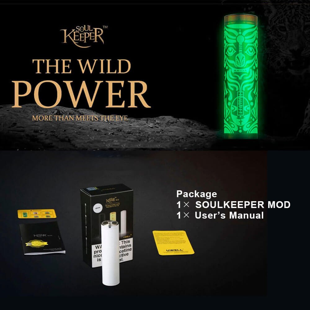 送料無料 あすつく ) UWELL SOULKEEPER Mech MOD ユーウェル ソウル 