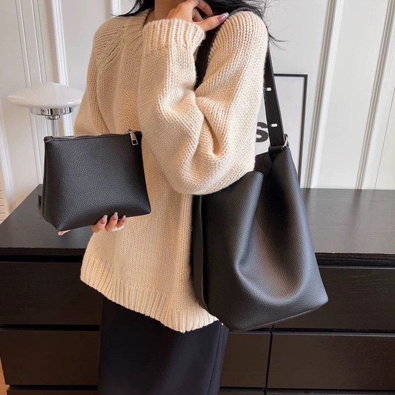 トートバッグ レディース ポーチ付き バッグ 軽量 大容量 マザーズ