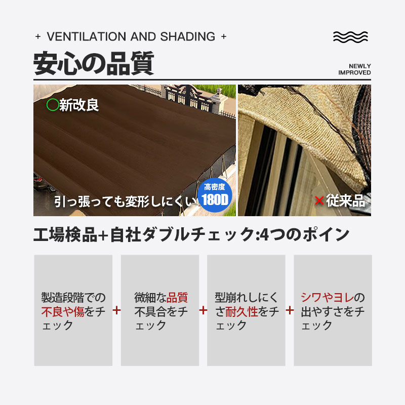 日よけ シェード 遮光ネット サンシェード 日よけシェード 屋外 UV対策