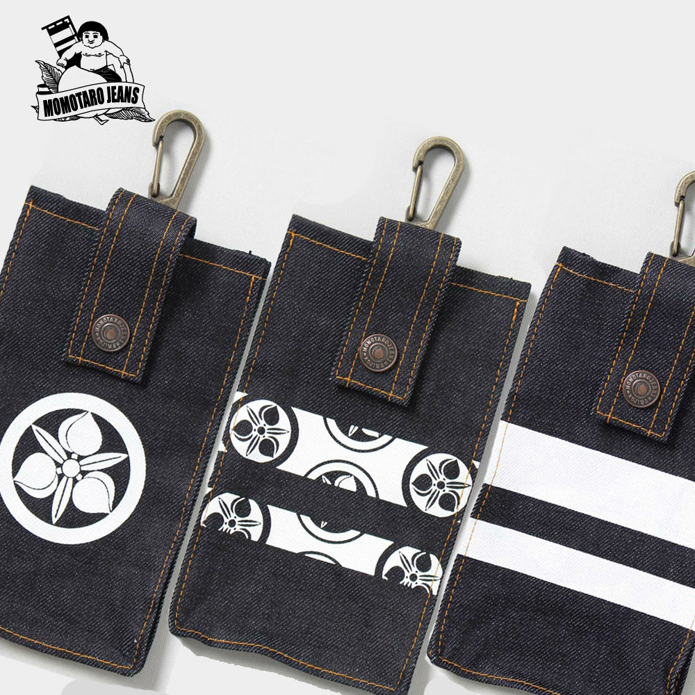 桃太郎ジーンズ デニム スマートフォンケース メンズ 岡山 ジーンズ