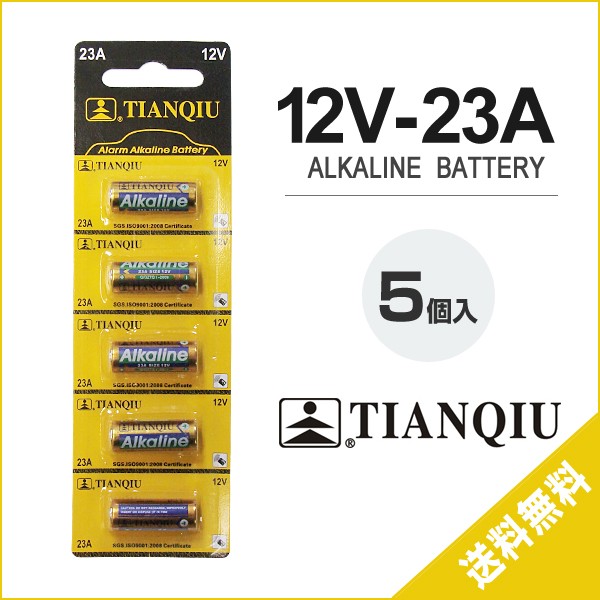 アルカリ乾電池 12V 23A 5本セット 1シート リモコンキー キーレス スマートキー 時計用 高品質 逆輸入 互換品 :12v-23a:バラエティ本舗  - 通販 - Yahoo!ショッピング