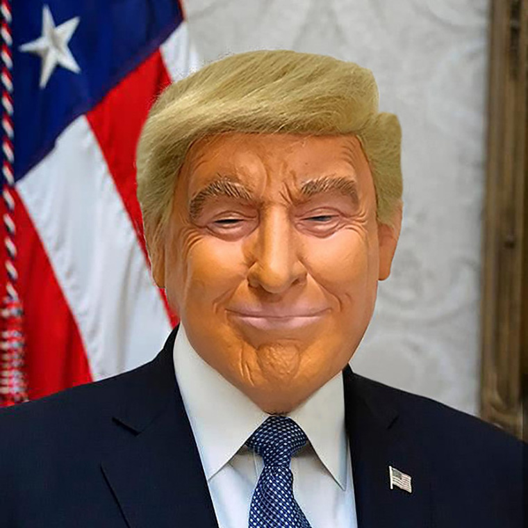 怪獣マスク アニマルマスク ハロウィン トランプ 大統領 コスプレ ラバーマスク